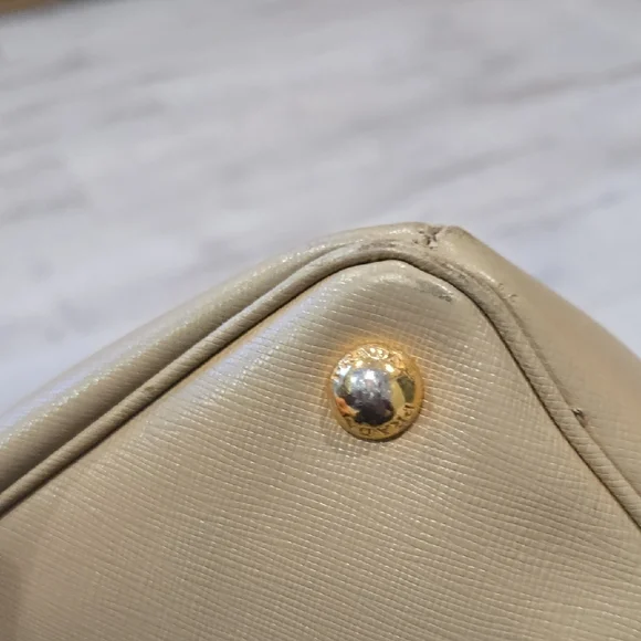 Prada Tan Leather Satchel - Picture 15 of 15